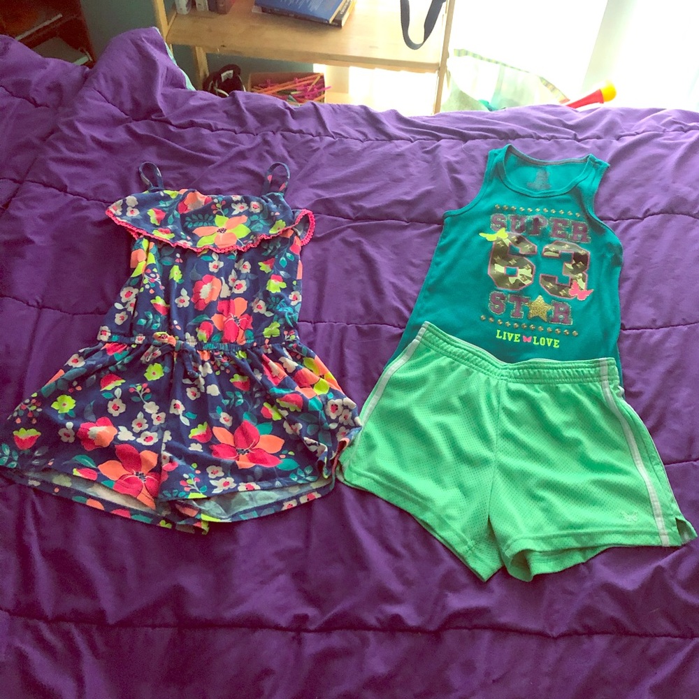 Romper and short set